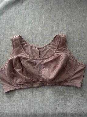 Understance Amber Smooth Lace Wireless Tank Bra Desert Rose 44DD/DDD